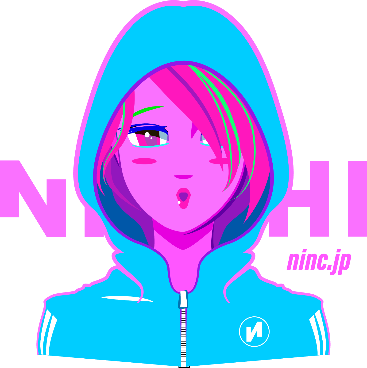 女の子のイラスト
